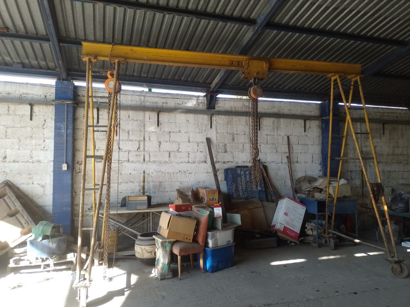 MARCO PARA GRUA 3 TON CON GARRUCHAS